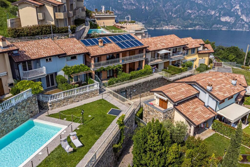 La Dolce Vita - Vista Lago E Piscina Parzanica Extérieur photo